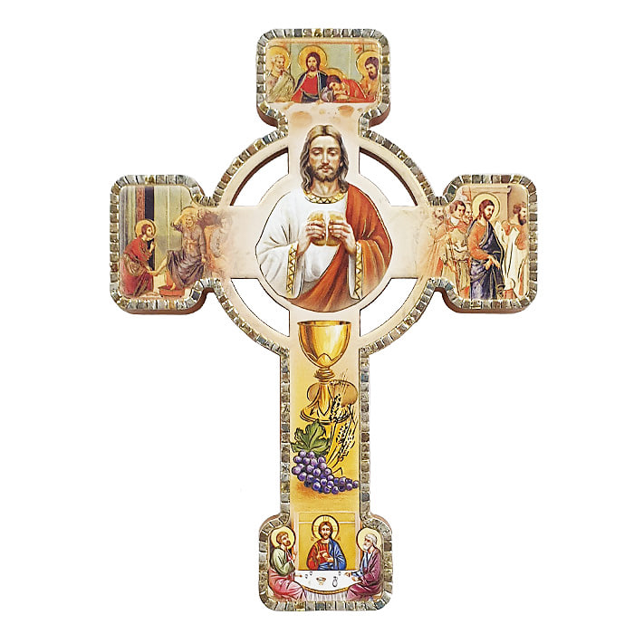 가톨릭성물 이태리 성체 성화 십자가